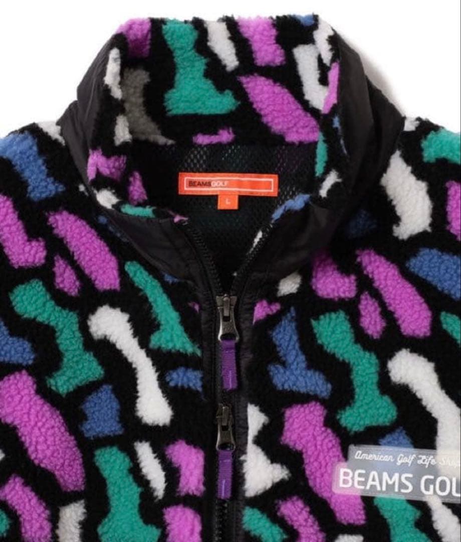 完売！極暖 新品 BEAMS GOLF メンフィス フリース ブルゾン