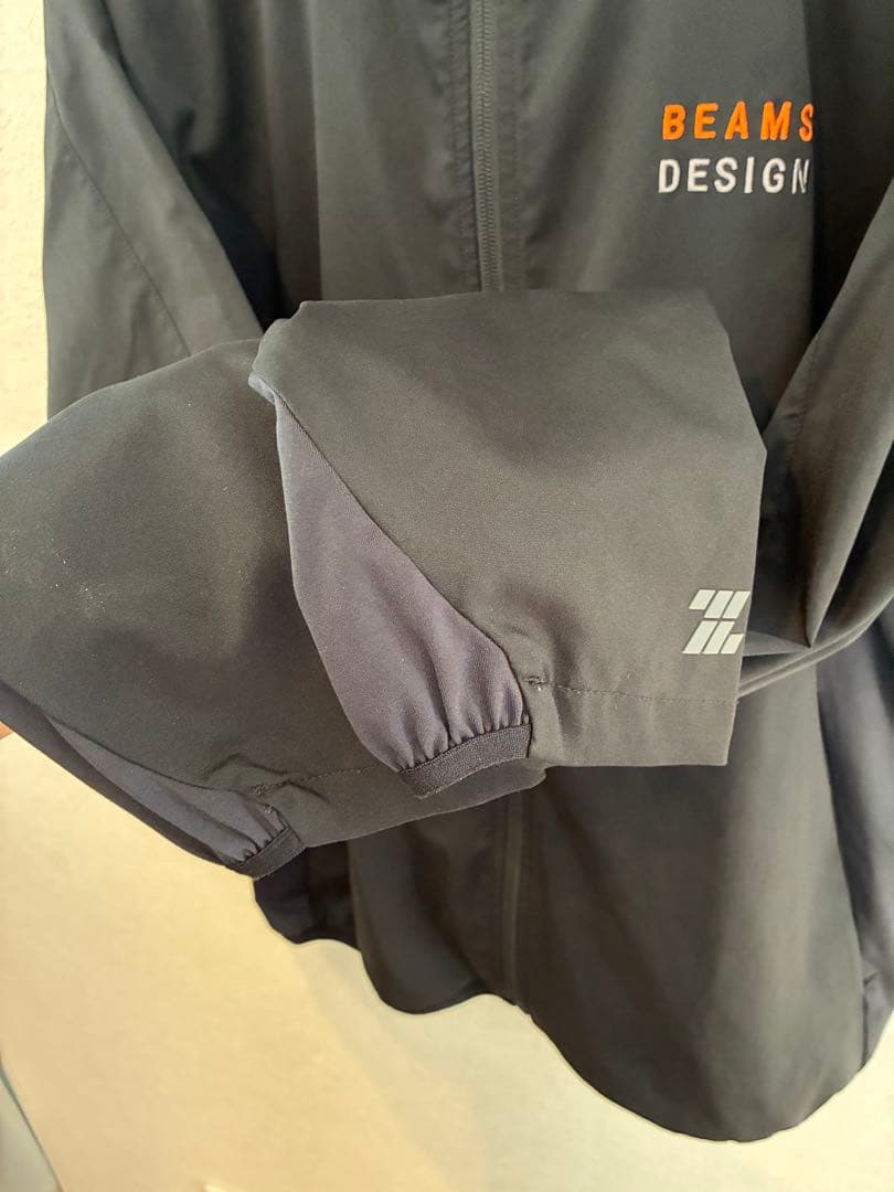 ZETT×BEAMS DESIGN ブラックジャケット フード付き