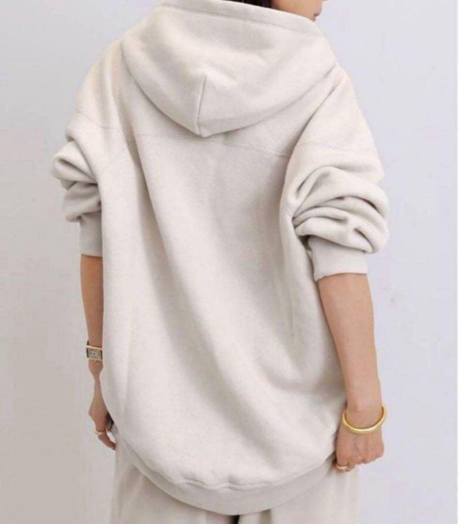 【AMERICANA/アメリカーナ】 WIDE FULLZIP HOODIE
