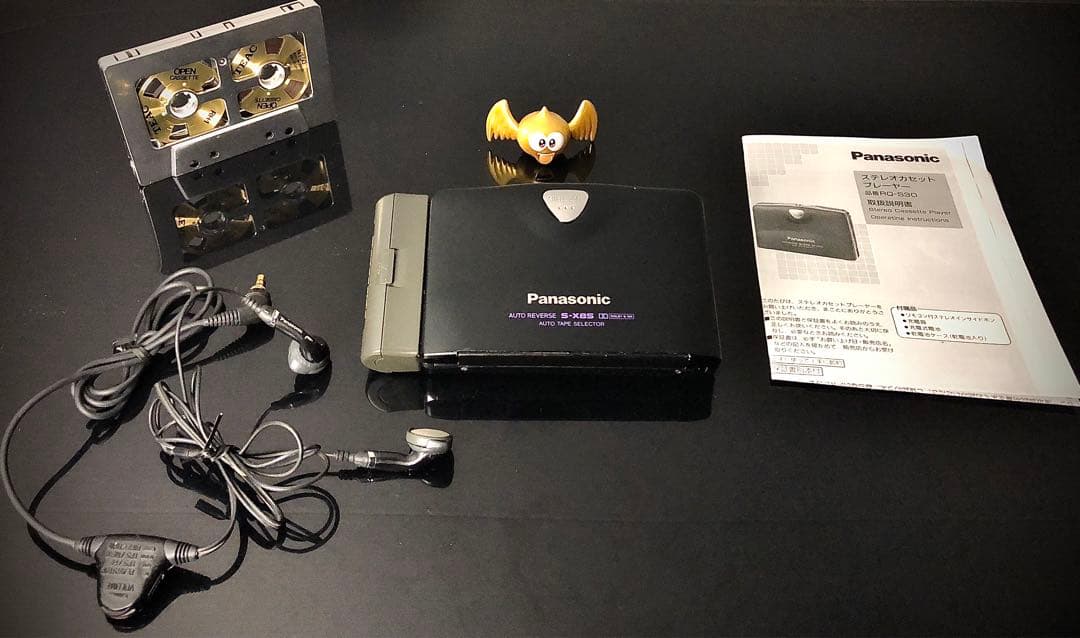 カセットウォークマンPanasonic RQ-S30 黒「整備済み、完動超美品」