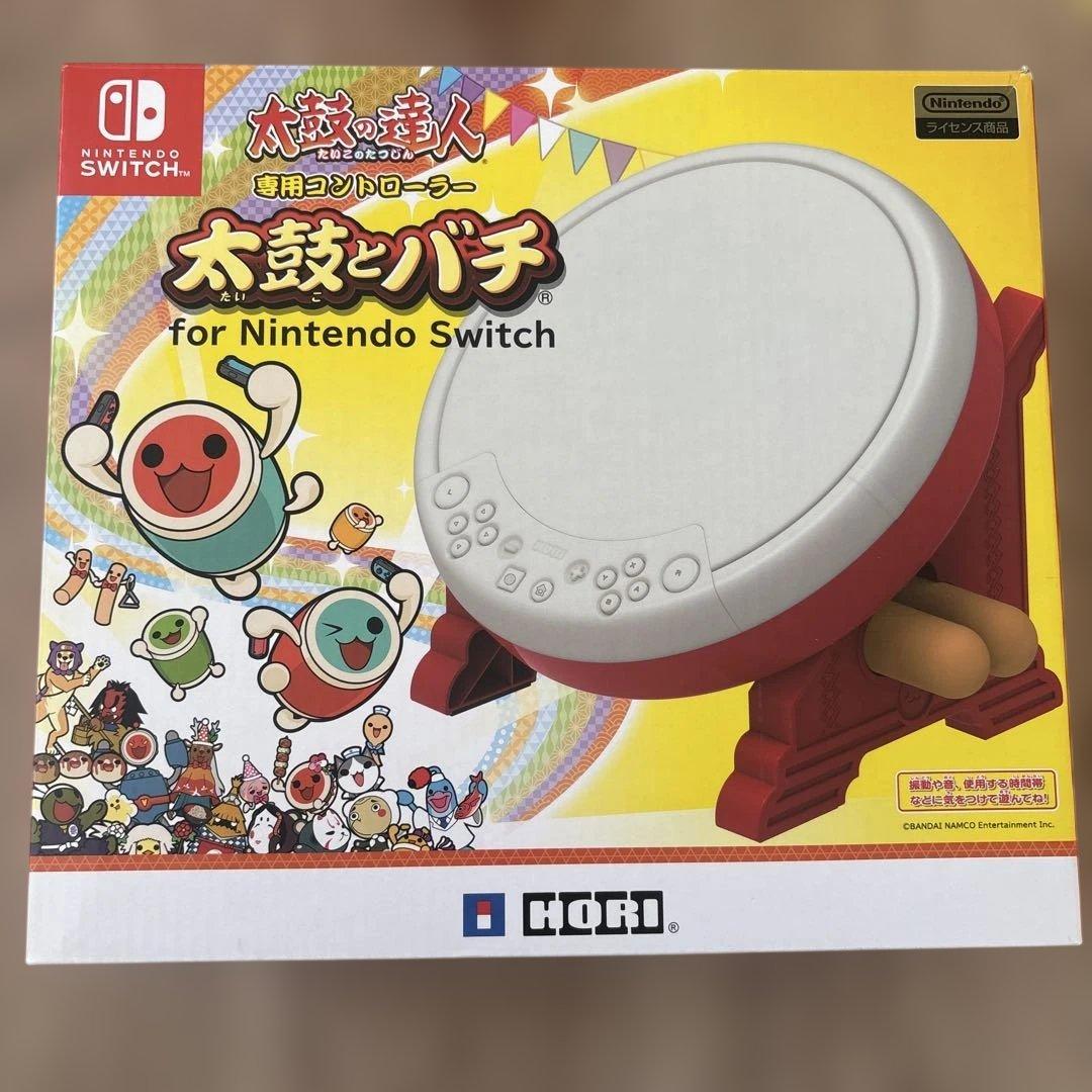 太鼓の達人 Nintendo Switch 太鼓とバチ ソフト付き フルセット