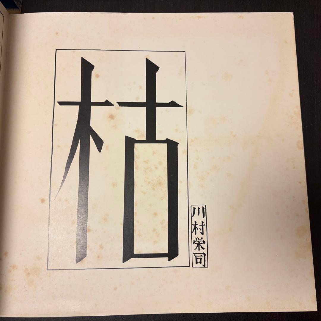 レア　自主盤フォーク　川村栄司 - 枯　レコード