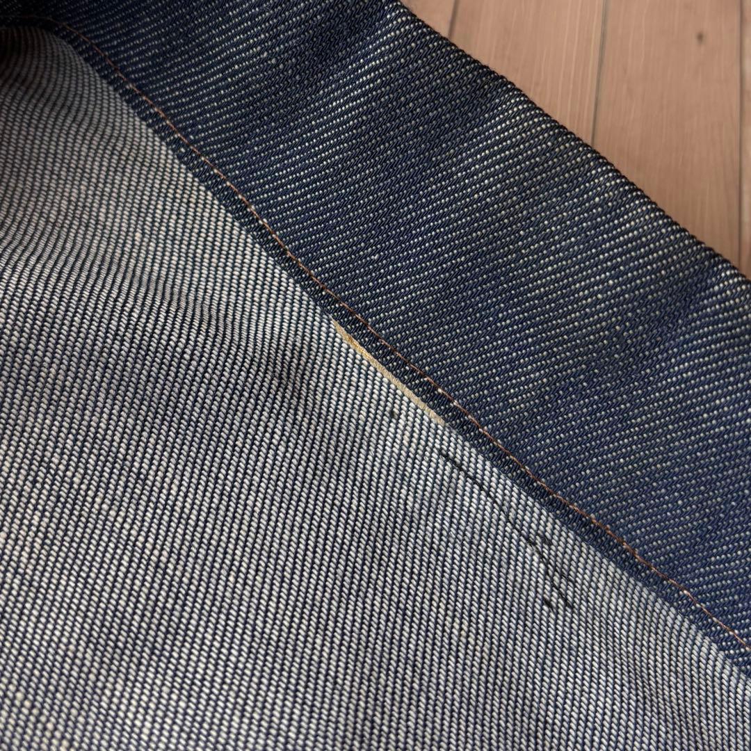 70s J.C.PENNEY バットダイ ヴィンテージ デニムジャケット 濃紺
