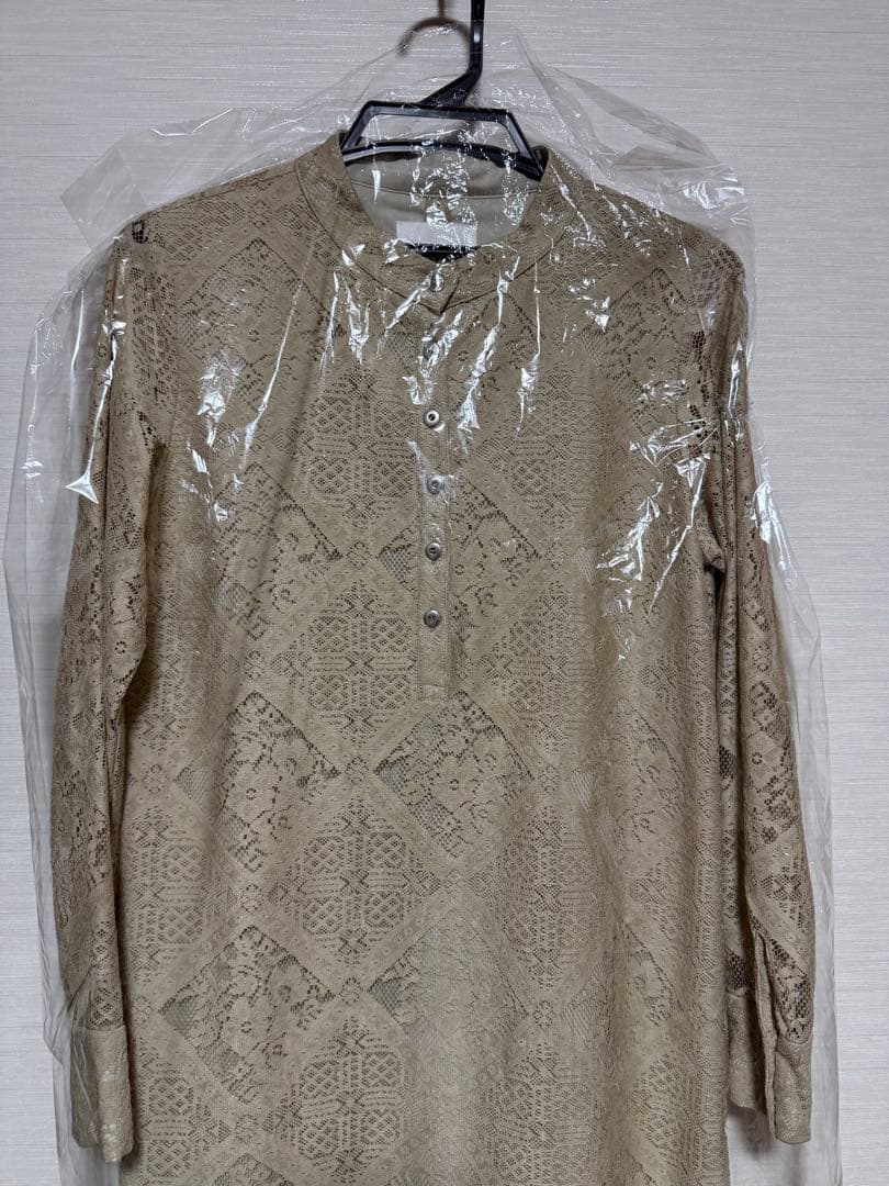 ワンピース ameri GEOMETRIC FLOWER LACE DRESS