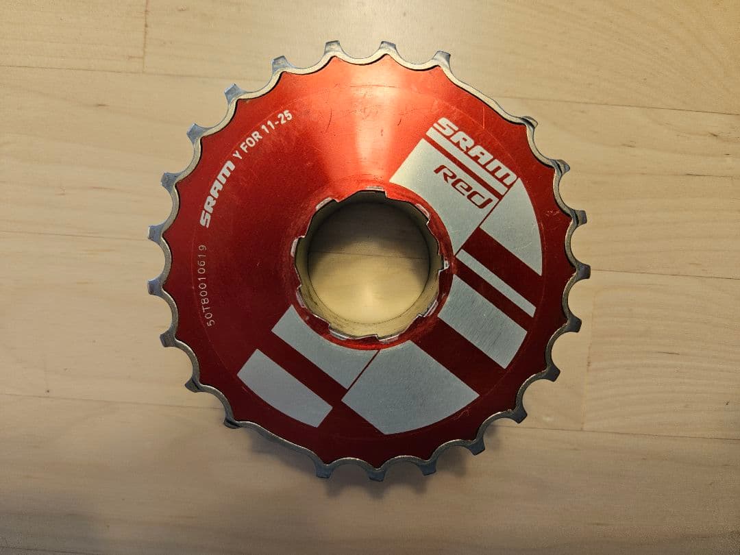 SRAM RED 10s スプロケット 11-25T 超軽量削り出し