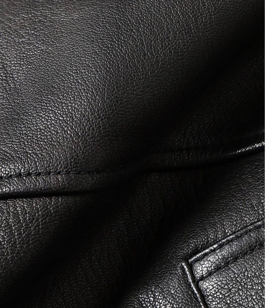 Sゴートレザー ウォッシュド カーコート　ジャーナルスタンダード　25AW