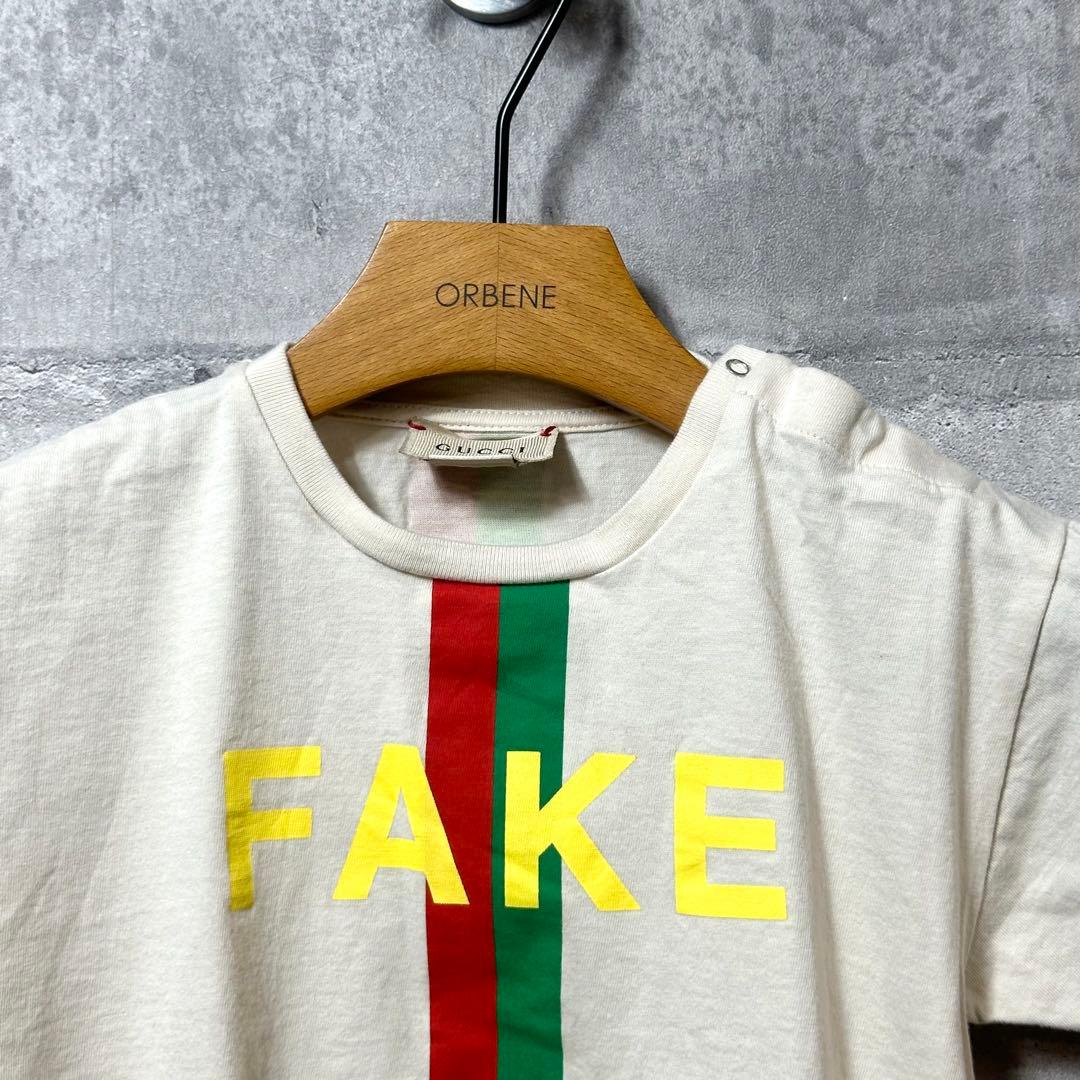 ⭐️即決価格⭐️GUCCIキッズTシャツ シェリーライン　FAKE 95cm