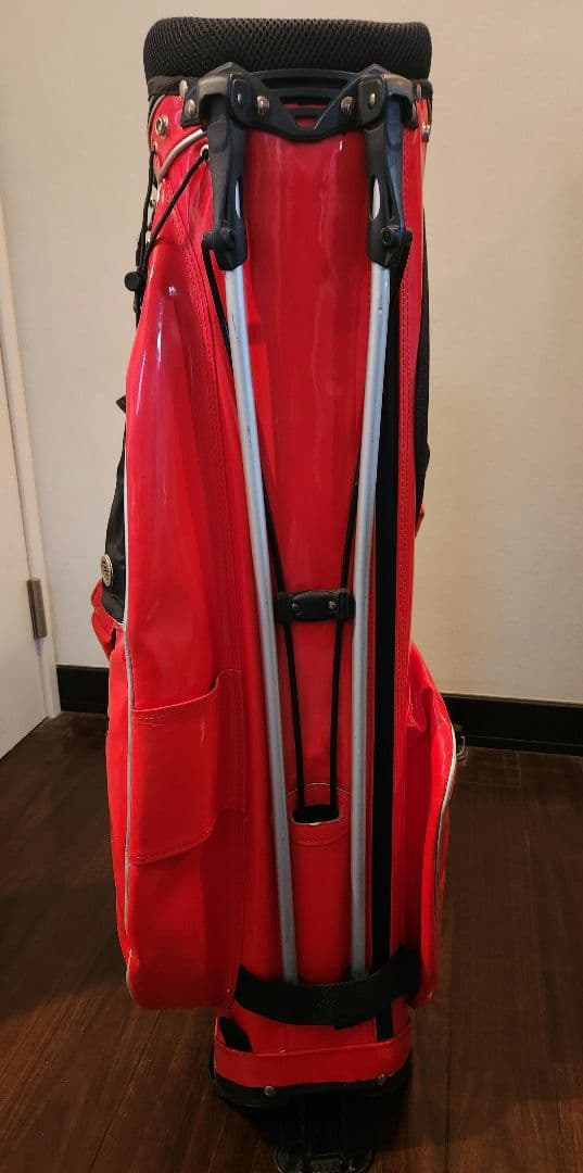 PUMA ゴルフスタンドバッグ レッド