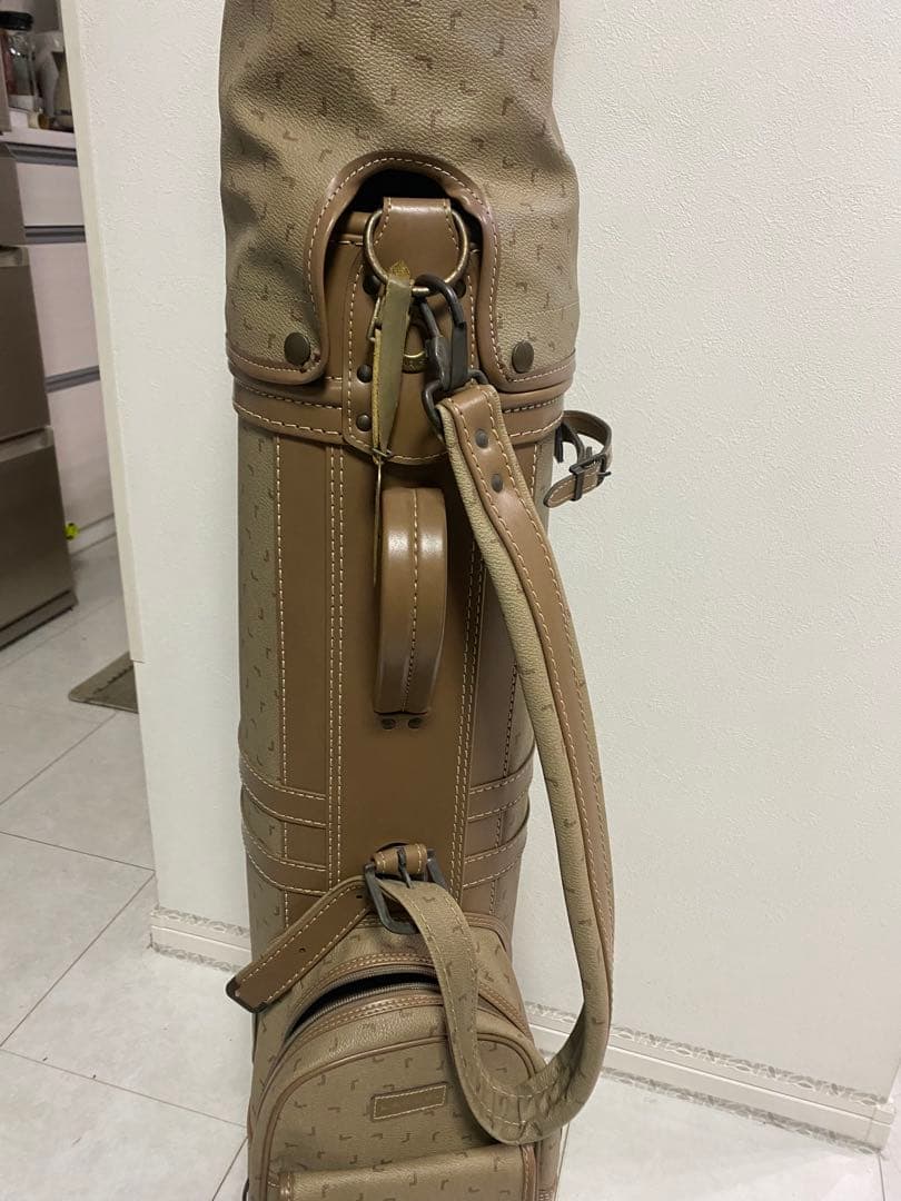 LANCEL ランセル　キャディバッグ　ゴルフバッグ　レトロ