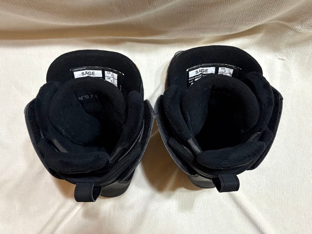 【限定特価】RIDE SAGE BOARD BOOTS 24-25 黒