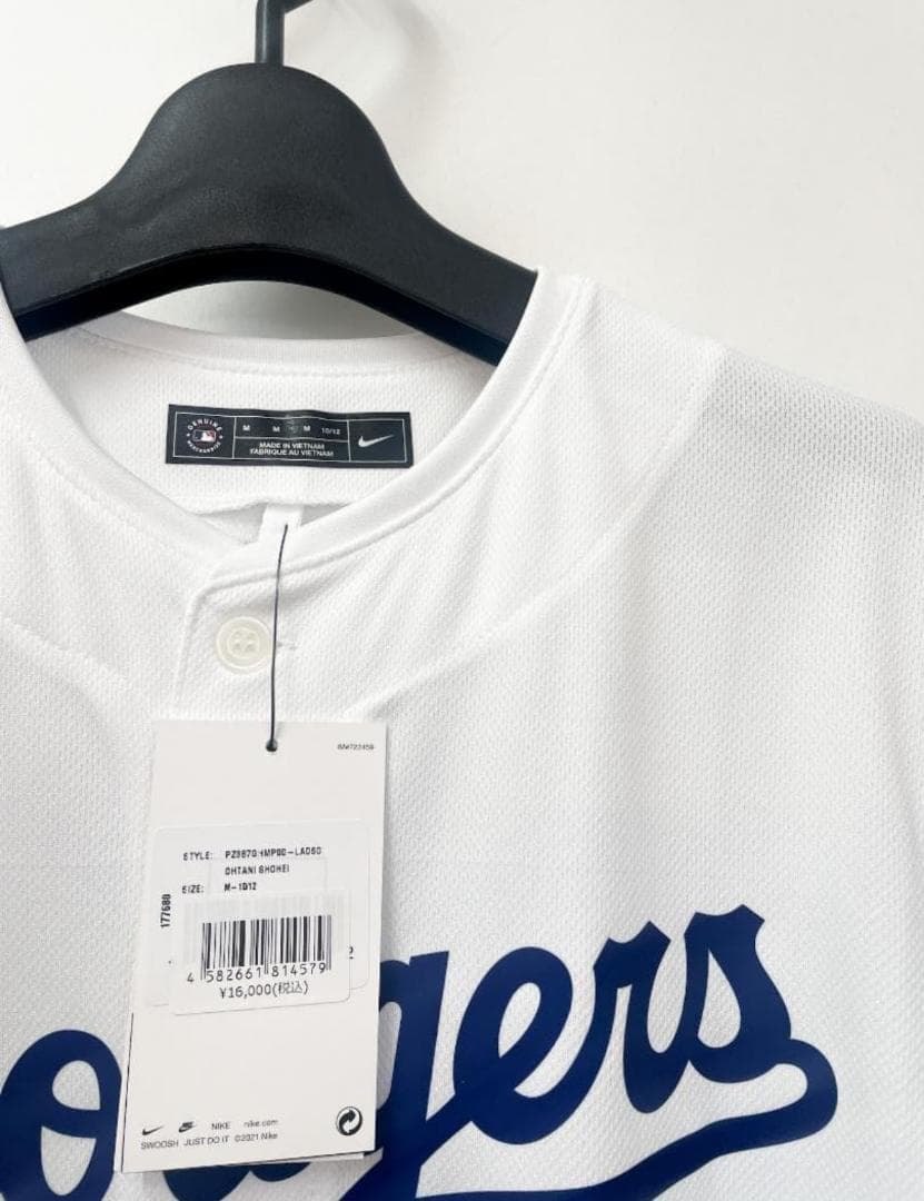 新品 ドジャース 公式ユニフォーム 17 大谷翔平 M NIKE メンズ