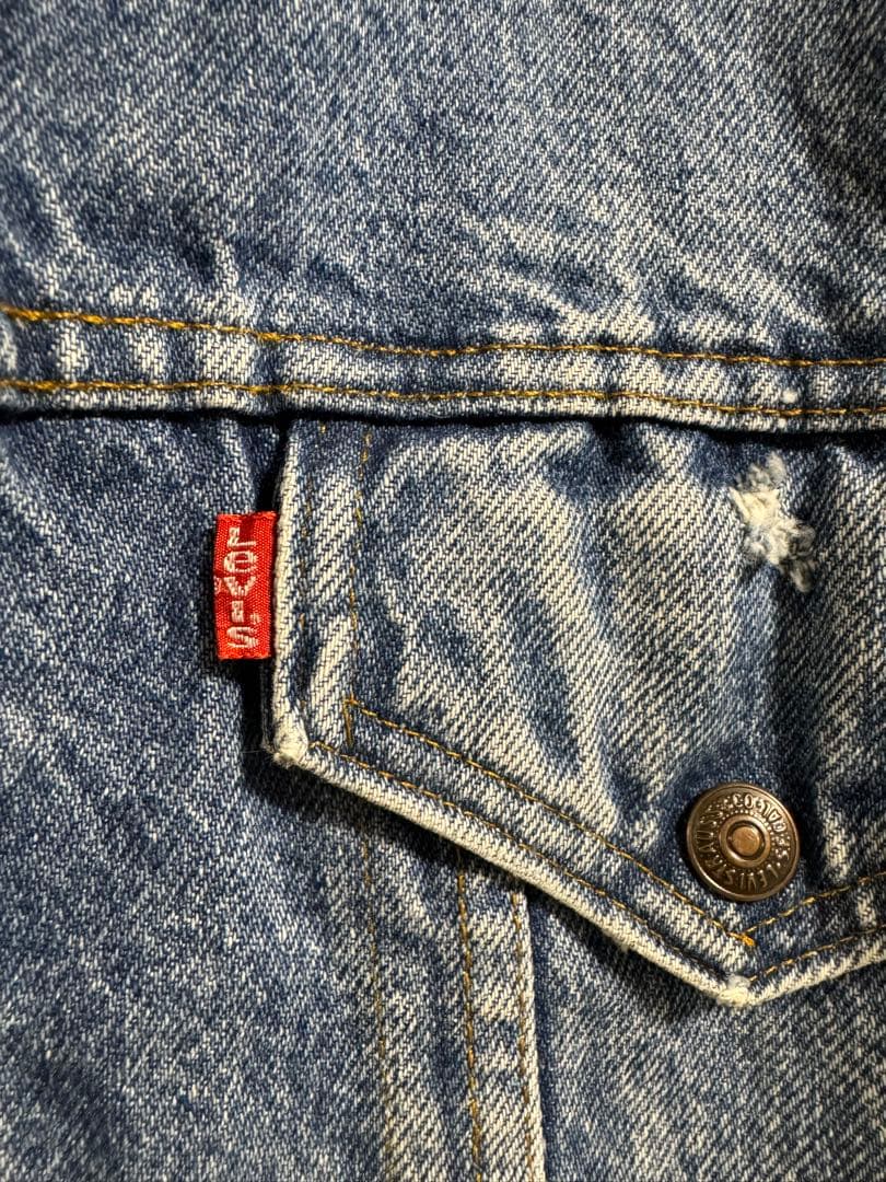 Levi’s ボアデニムジャケット　80’s USA製ヴィンテージ