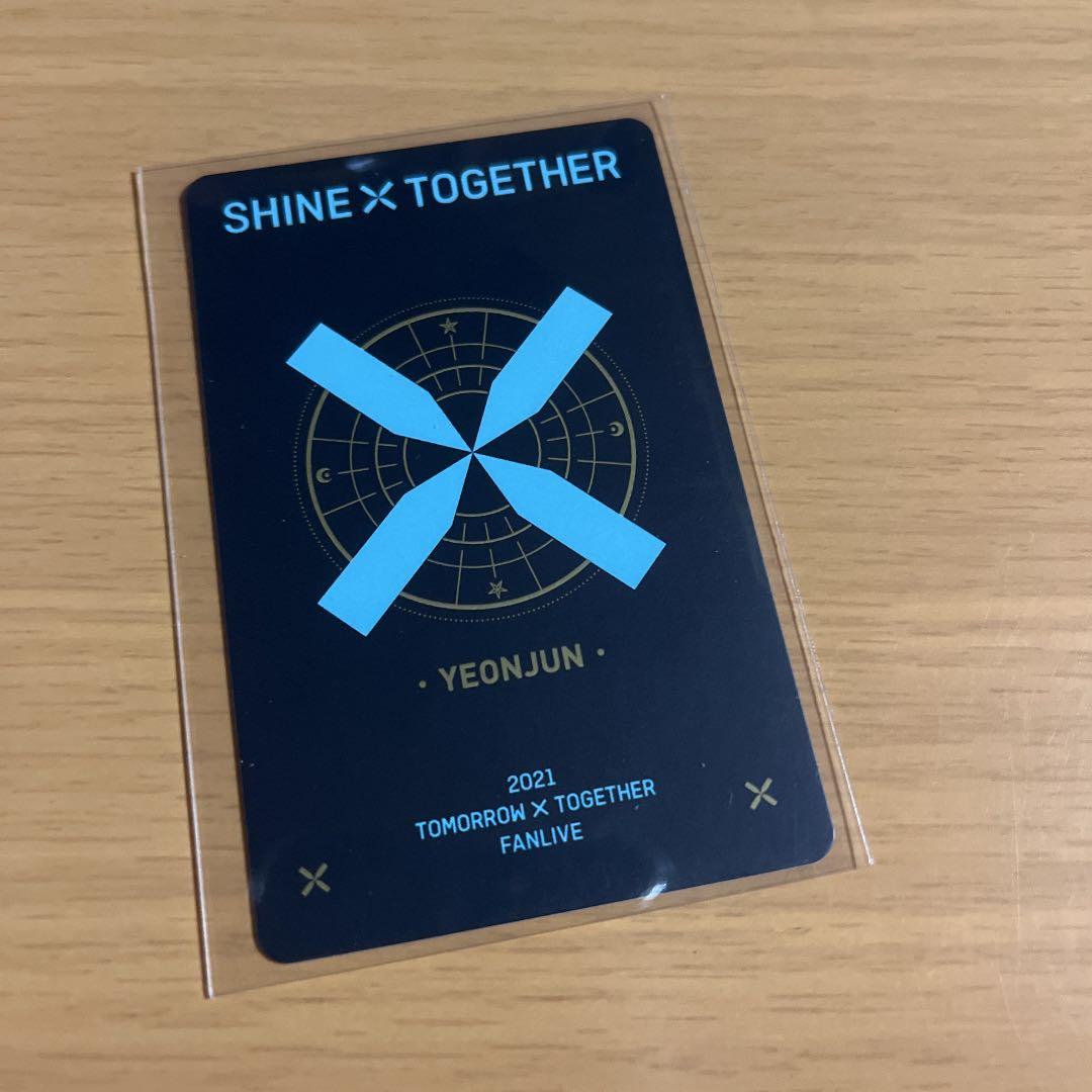 TXT ヨンジュン トレカ shine x together トゥバ