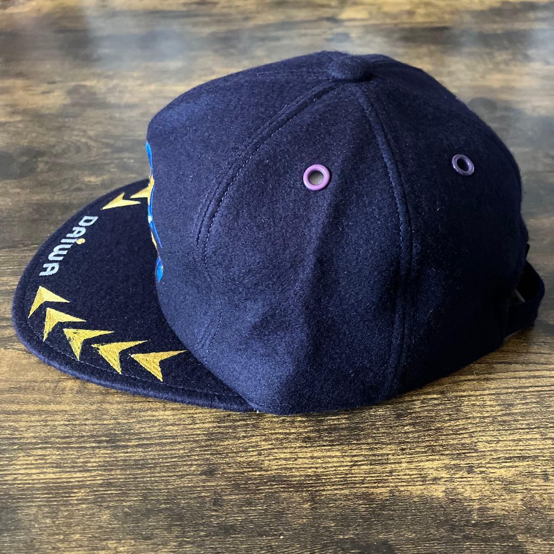 ヴィンテージ品 DAIWA カジキ ブルーマリン刺繍 フィッシングキャップ