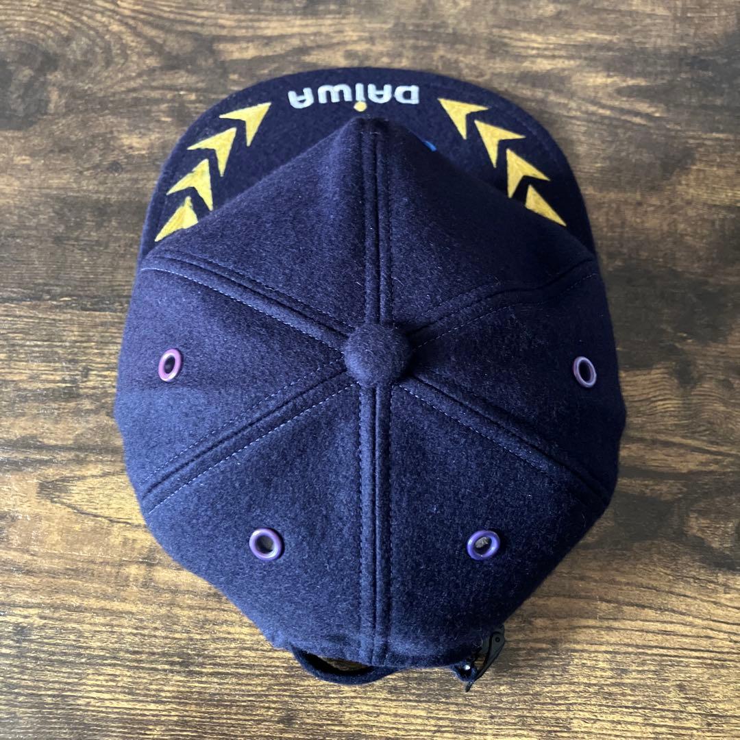 ヴィンテージ品 DAIWA カジキ ブルーマリン刺繍 フィッシングキャップ