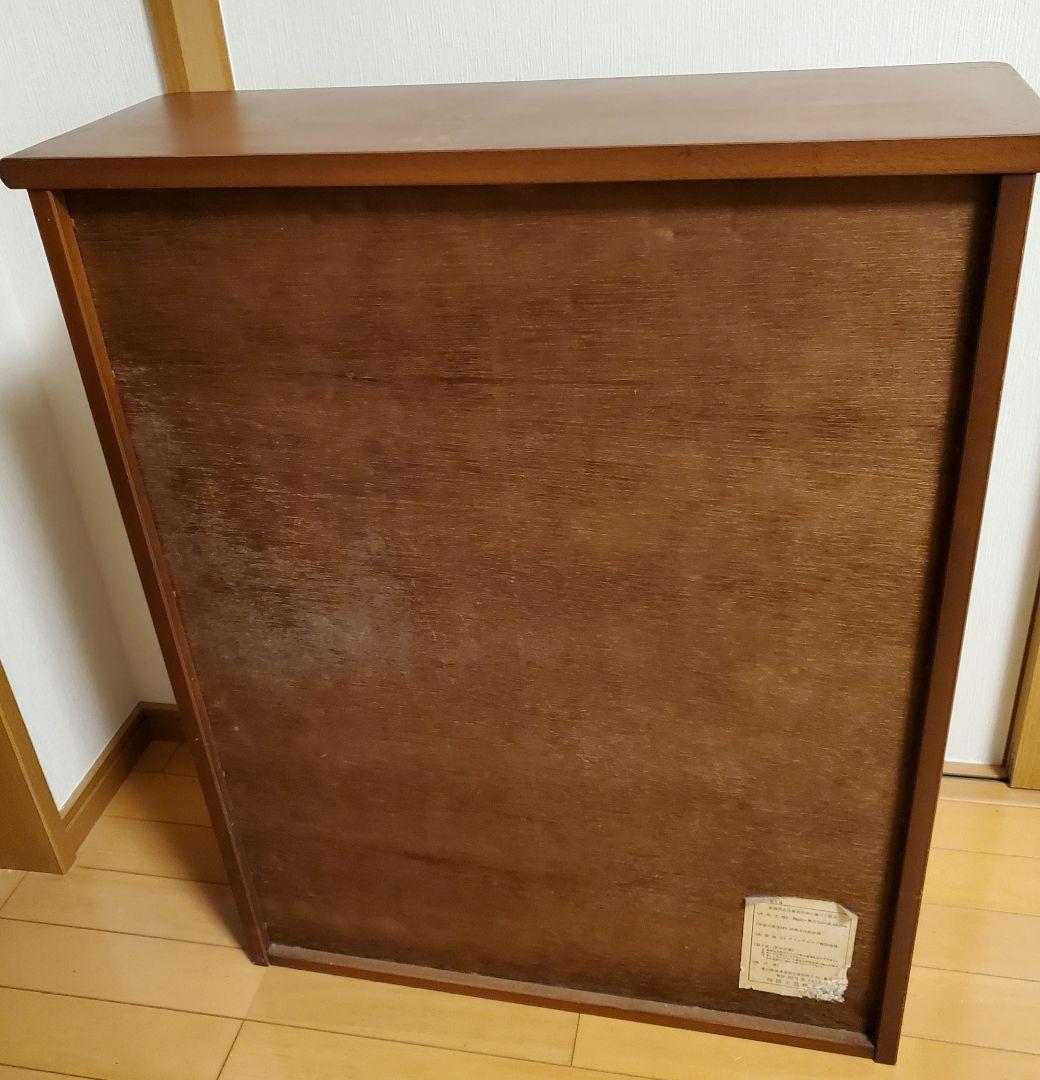 木製棚　ブラウン