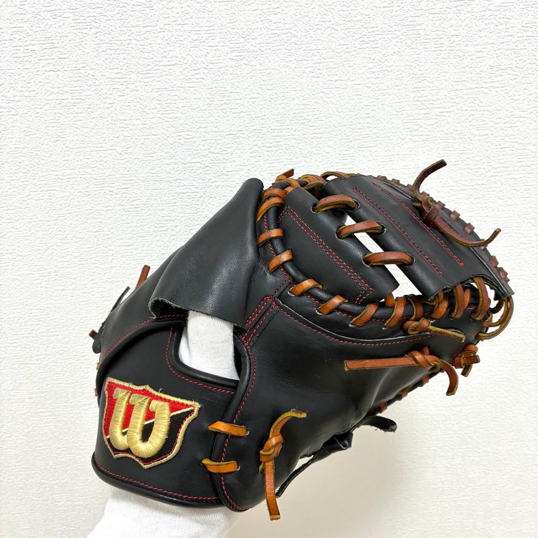 【美品】メンテナンス済み Wilson 硬式用キャッチャーミット HTG2BZ