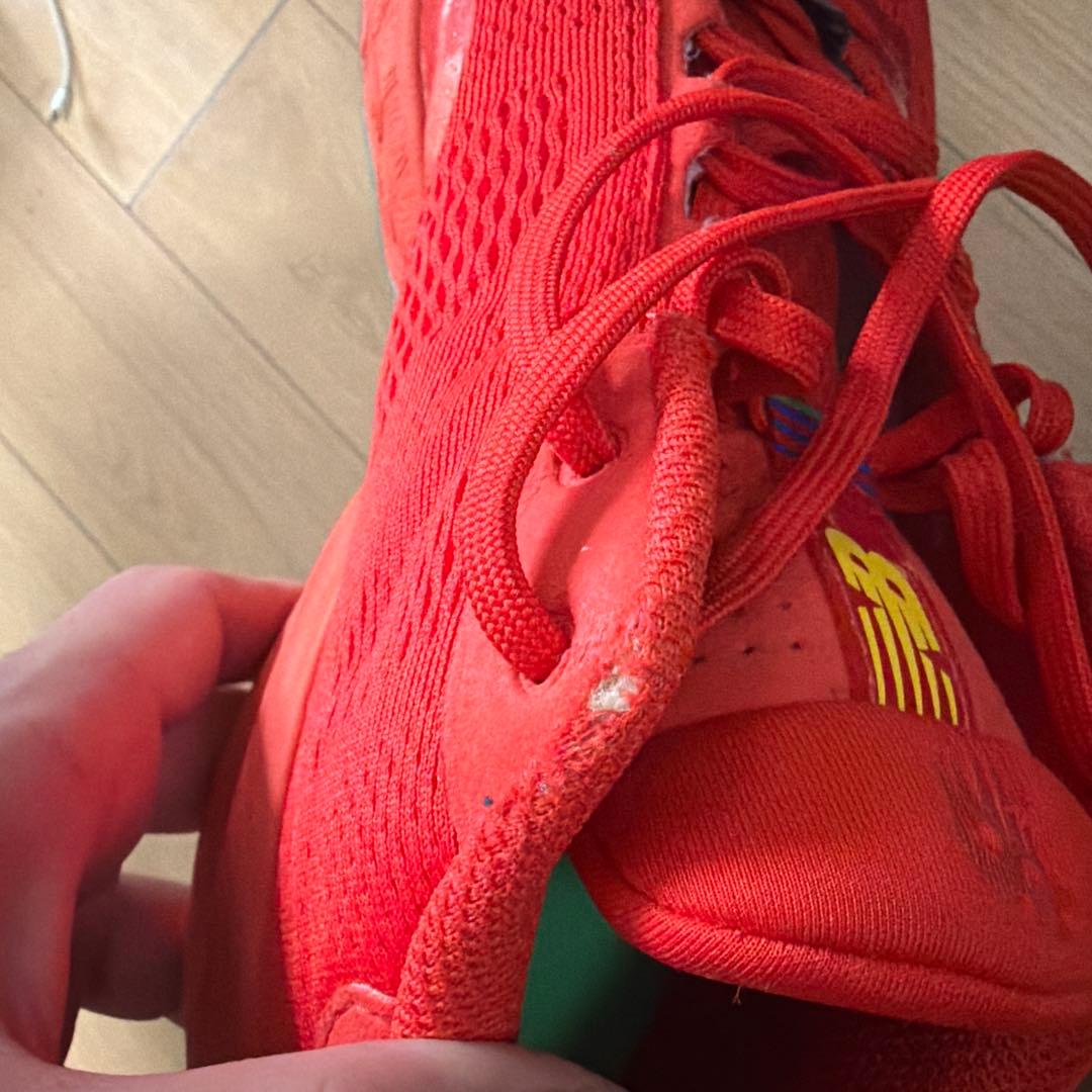 New Balance バスケットボールシューズ レッド