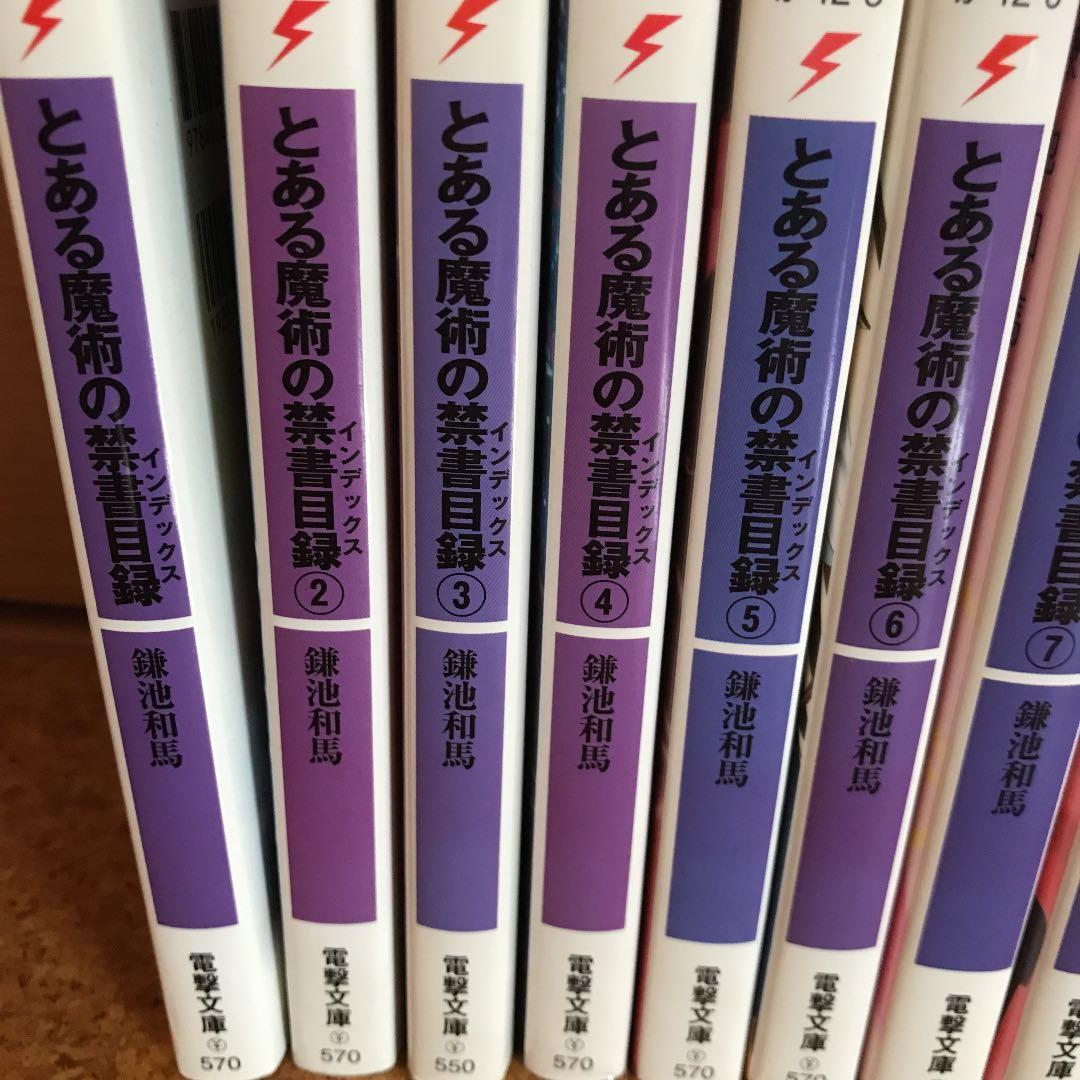 とある魔術の禁書目録1〜22巻、新約1〜17巻、SS1〜2巻
