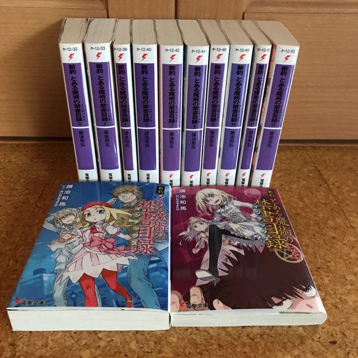 とある魔術の禁書目録1〜22巻、新約1〜17巻、SS1〜2巻