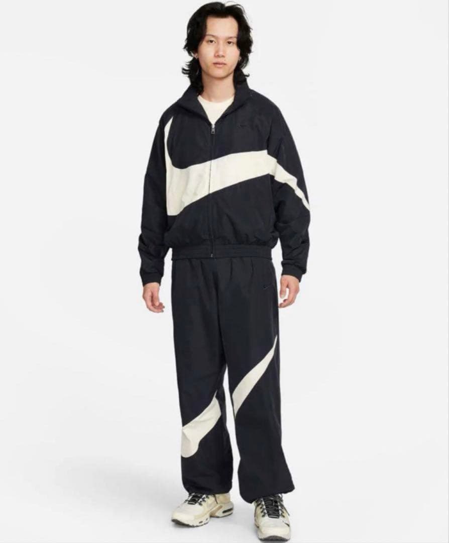 新品未使用　NIKE ビッグスウッシュ ウーブンパンツXLサイズ