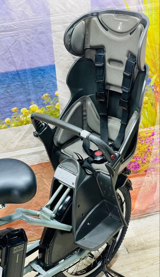 2020年！BIKKEビッケ12AH！⭐️子供乗せ電動アシスト自転車Y3699