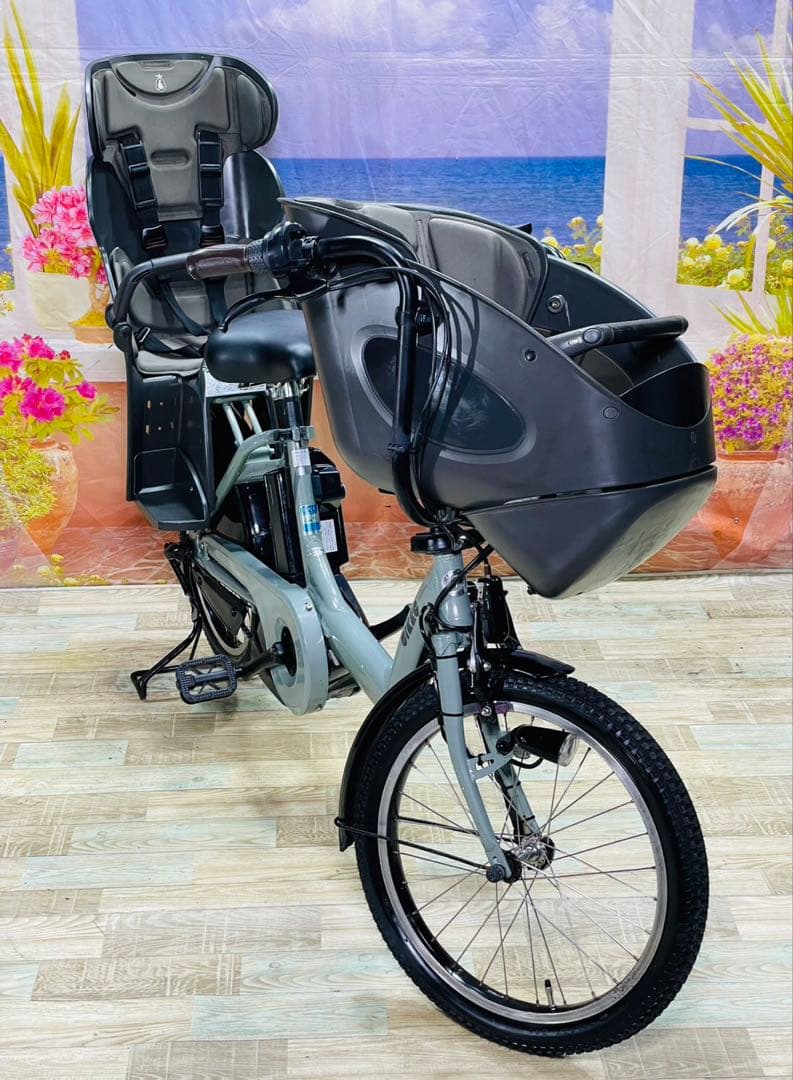 2020年！BIKKEビッケ12AH！⭐️子供乗せ電動アシスト自転車Y3699