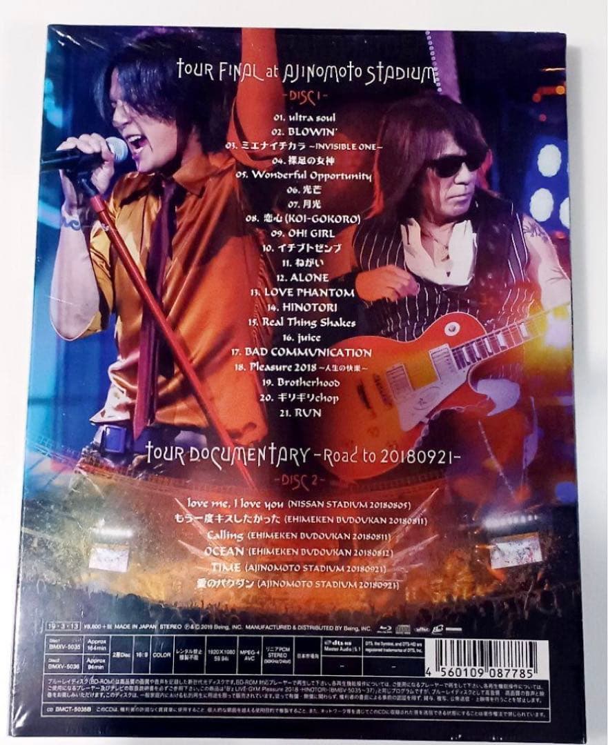 邦画・日本映画 B'z LIVE-GYM Pleasure 2018 HINOTORI
