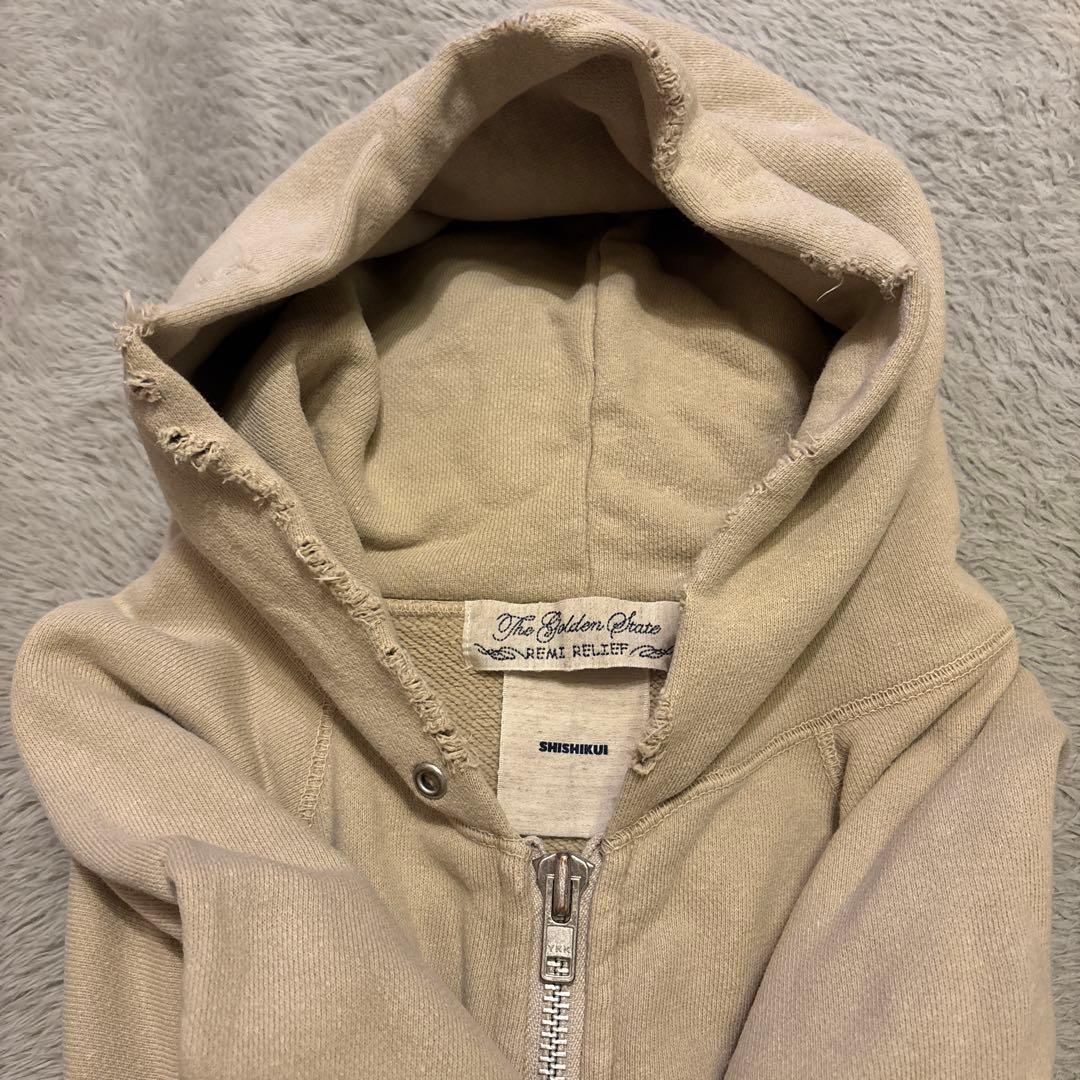 トップス THE SHISHIKUI ZIPAR / BEIGE