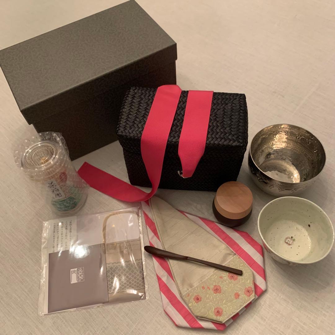 嘉門工藝　茶籠セット