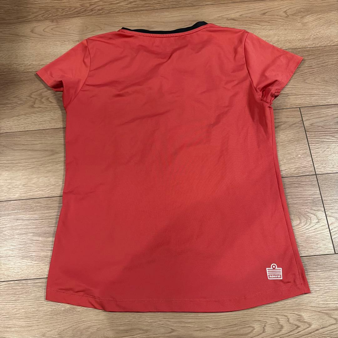Admiral レディース Tシャツ L レッド