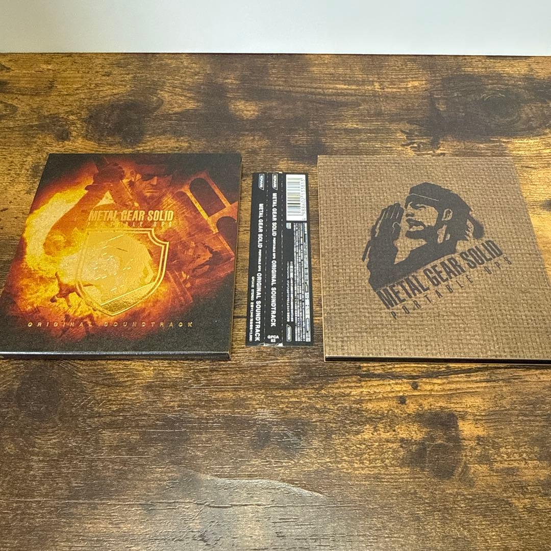 MGS PORTABLE OPSサントラ 特製キーカード未開封 帯付き