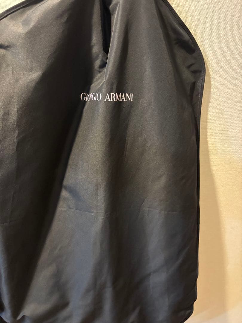Giorgio Armani レザージャケット　ジャケットカバー付き