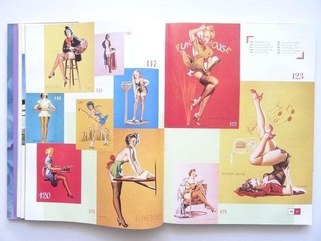 洋書◆ピンナップガール 画集 作品写真集 本 ジル・エルブグレン