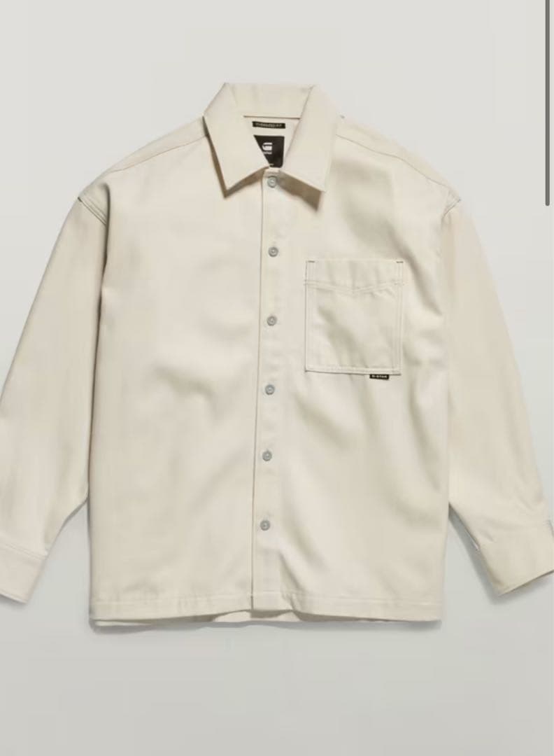 新品タグ付　G-STAR RAW デニムジャケット　シャツホワイト　L