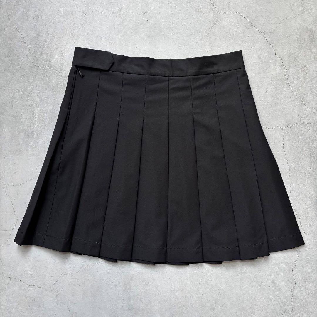 【極美品】J.LINDEBERG ジェイリンドバーグ プリーツスカート M 黒