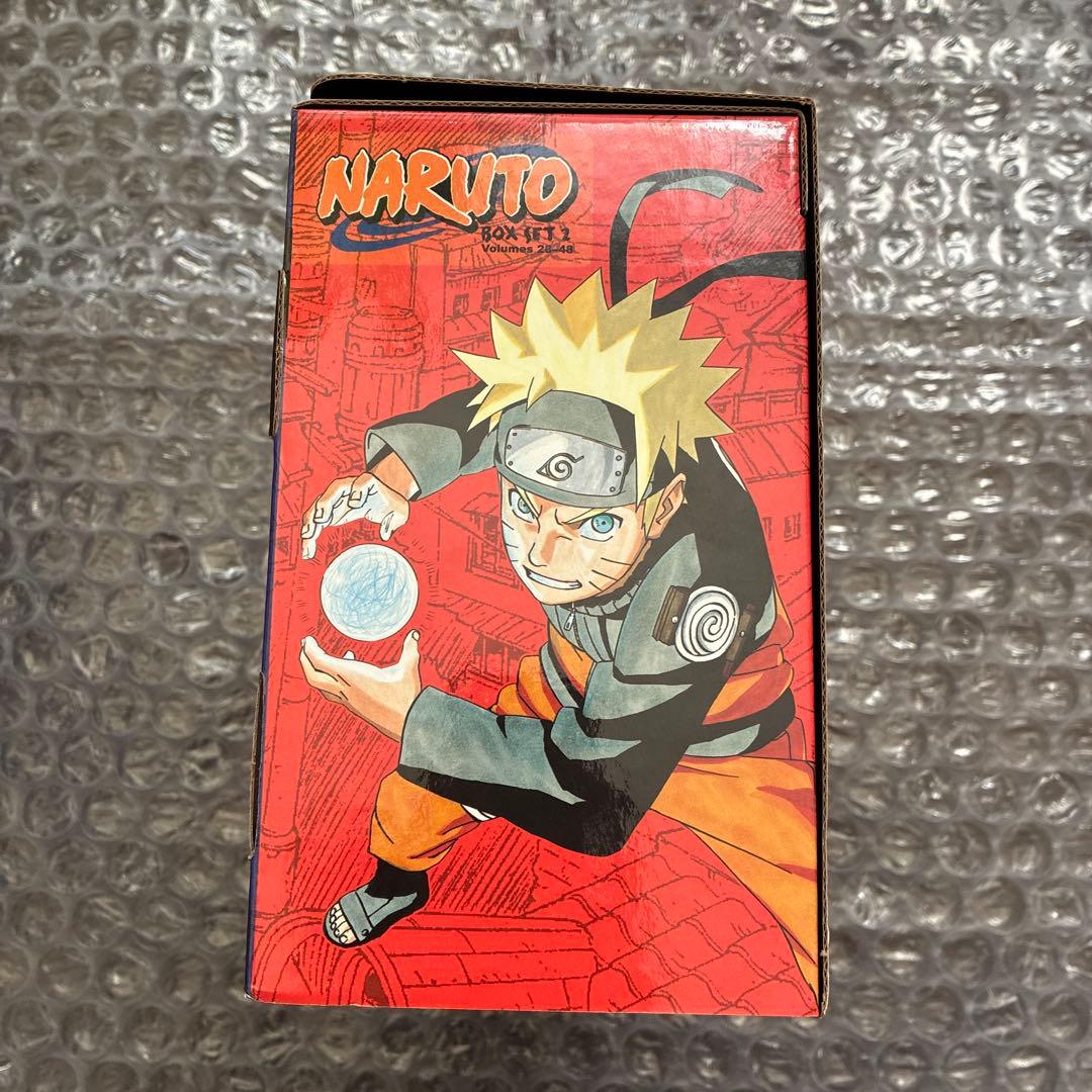 英語版　コミックス　NARUTO Box2 28〜48巻　特典付き