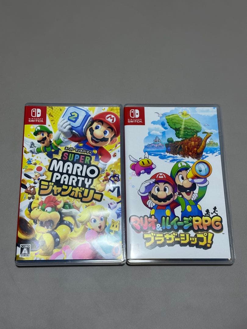 スーパーマリオパーティ ジャンボリー と マリオ&ルイージRPG セット