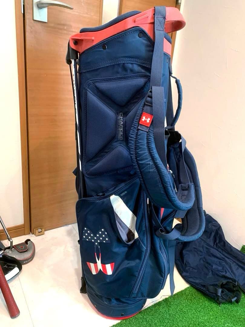 希少　完売　アンダーアーマー　スタンド　キャディバッグ 軽量　アスリート