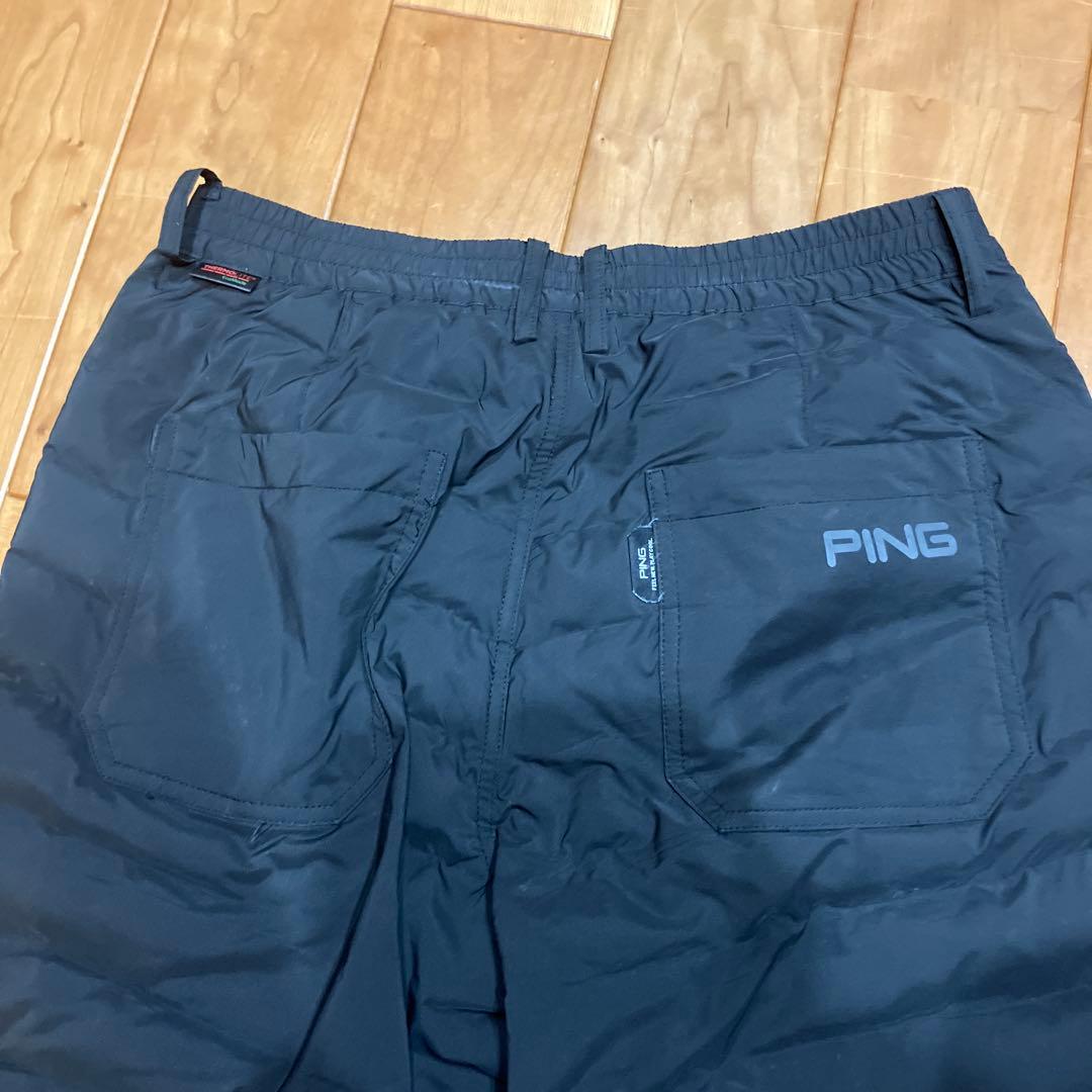ピン ゴルフウェア ウインドパンツ 秋冬 中綿パンツ メンズ PING