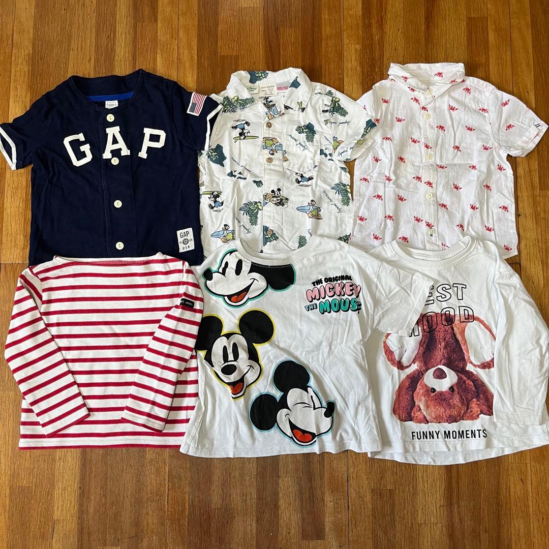 【80〜90サイズ】【40着まとめ売り】Tシャツ　ロンT　ショートパンツ　シャツ