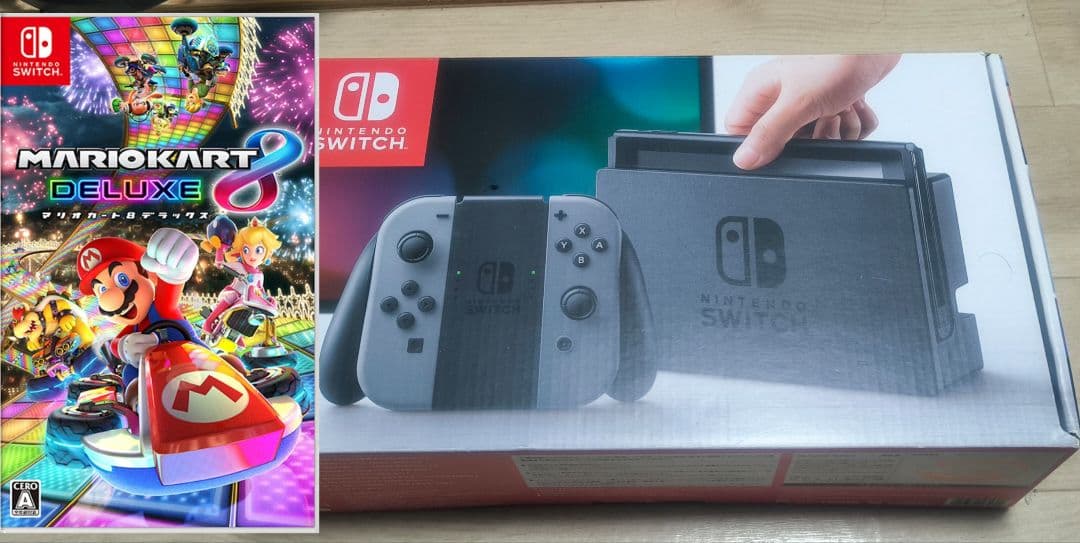 【マリオカート8DX付】Nintendo Switch 本体