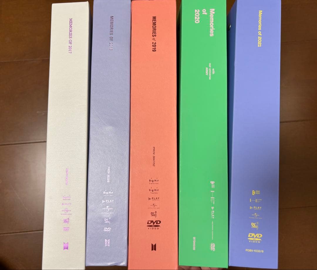 BTS memories DVD メモリーズ 5点セット