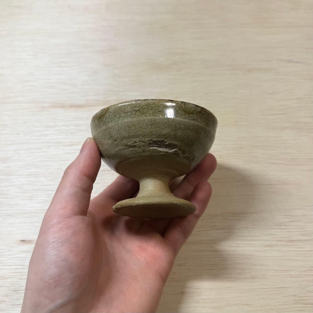 美濃 仏飯器 馬上盃 盃 江戸時代 御深井 古瀬戸 古美濃 古常滑 陶片 古美術
