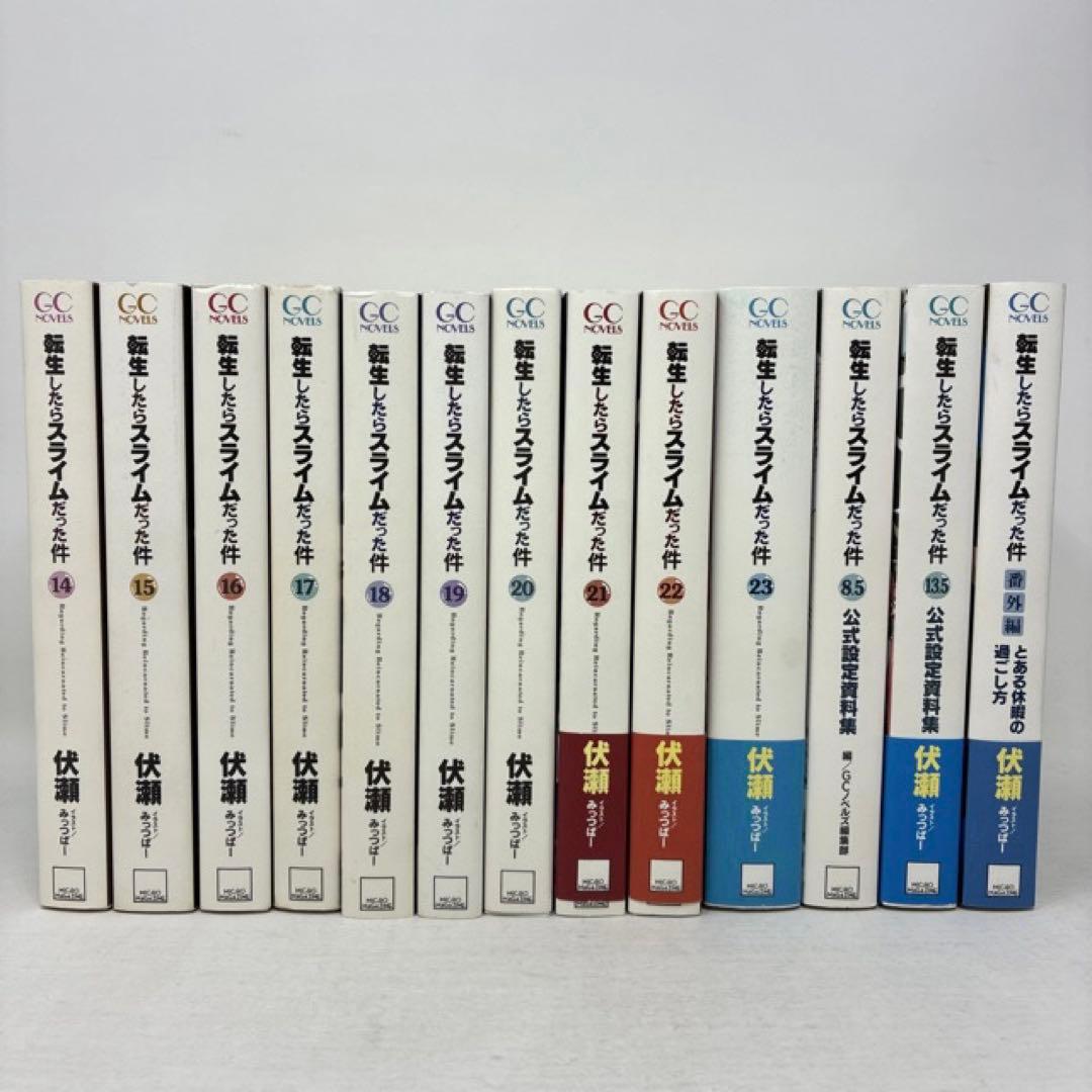 転生したらスライムだった件　計26冊セット　全23巻+3冊‼︎ 小説　ライトノベル