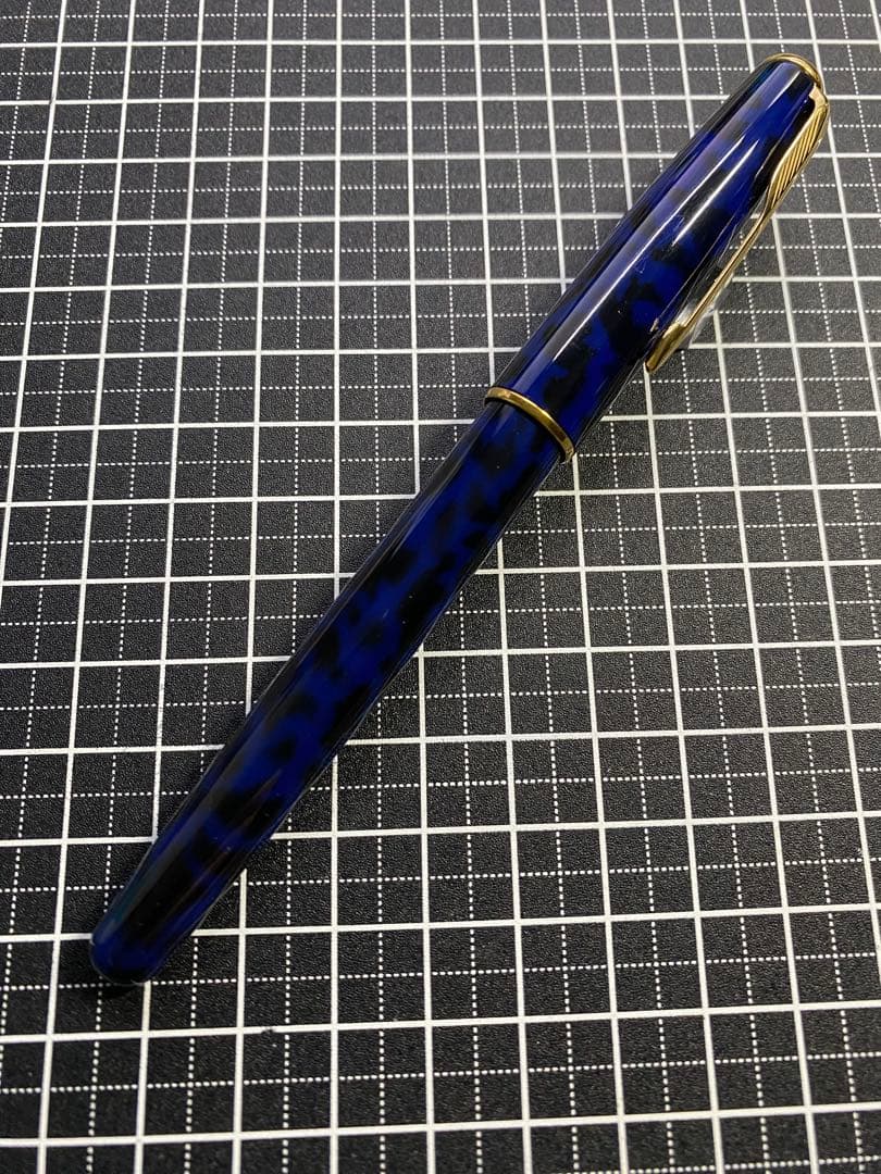 PARKER SONNET BLUE-MARBLE 万年筆　字幅X