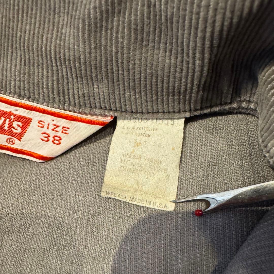 70s Levi's 70505 スモールe