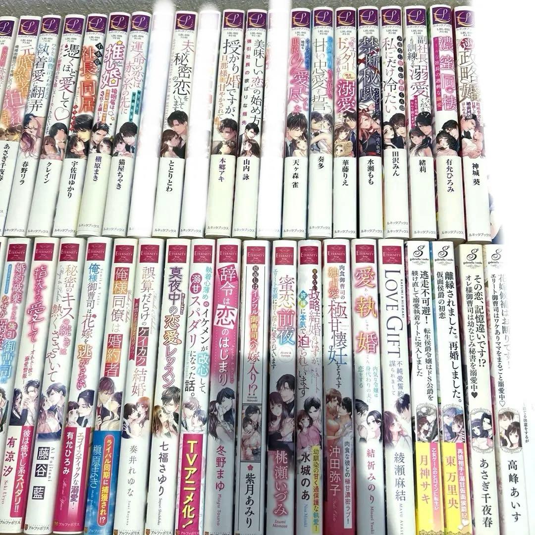 【大判小説】ルネッタブックス　エタニティブックス　バラ売り２冊〜４冊