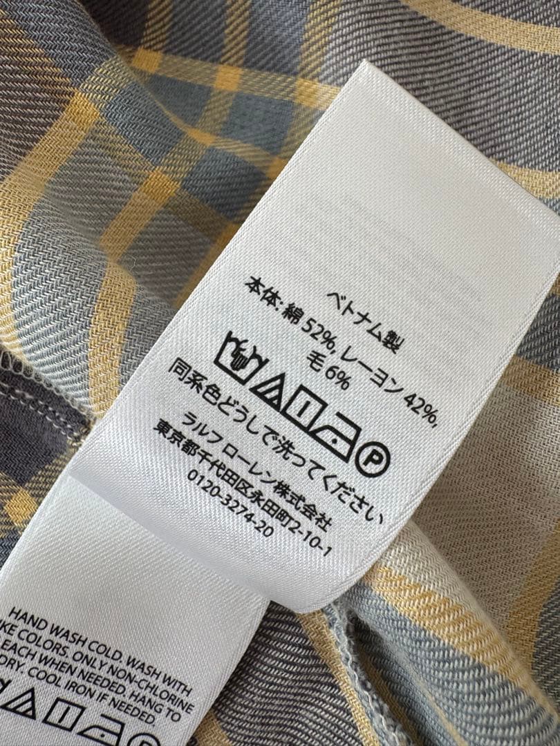 新品タグ付き　POLO RALPH LAUREN チェック　シャツワンピース 2