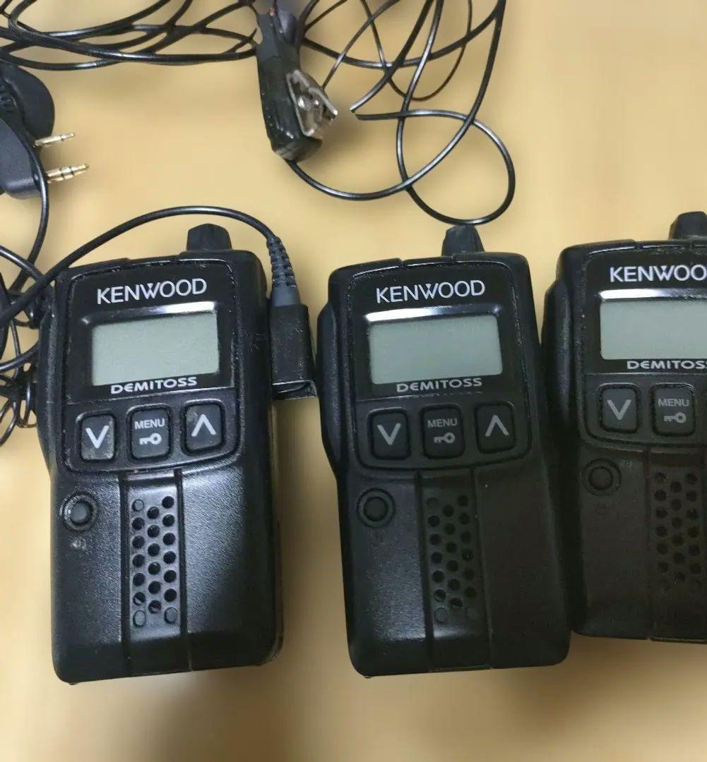 KENWOODトランシーバー　UBZ-EA20R　３台